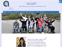 Tablet Screenshot of agatengo.org